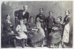The Larnach Family. 1878 En-route to the UK